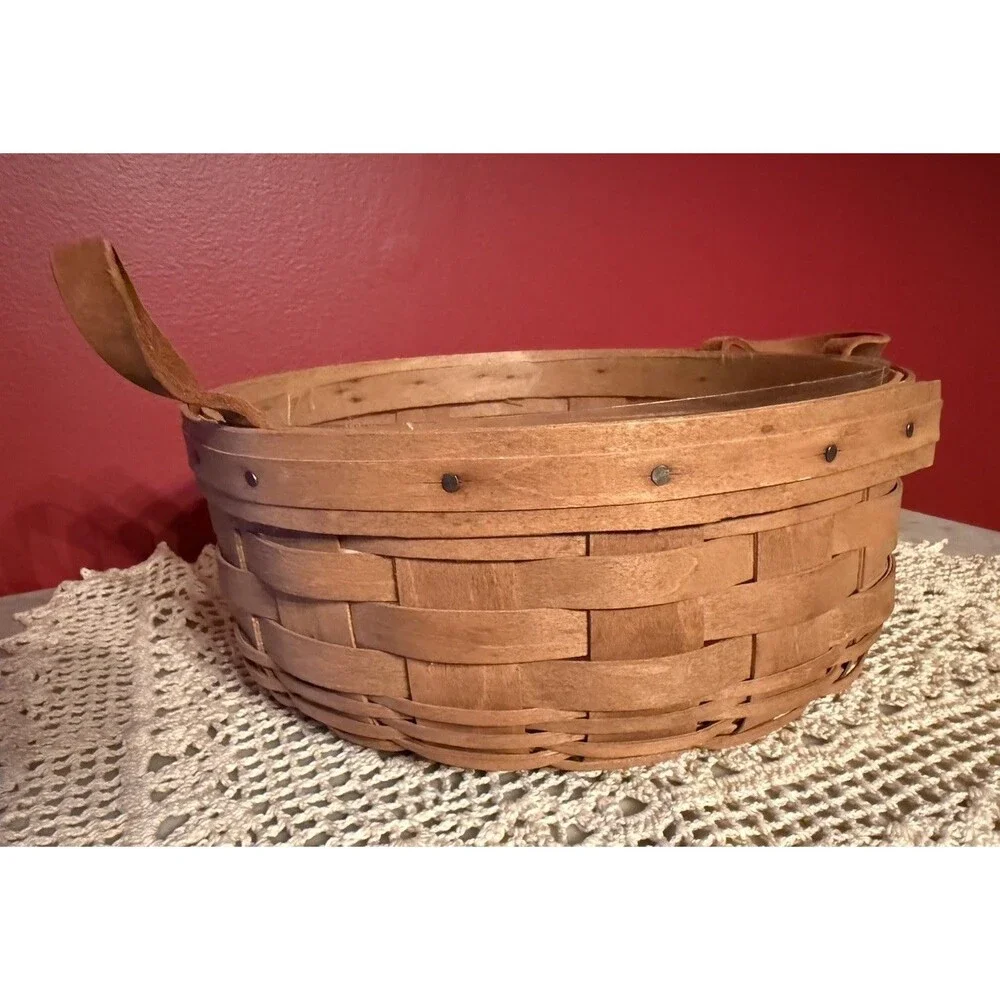 Longaberger round basket